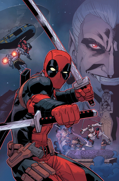 Deadpool Swords At The Ready